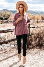 Load image into Gallery viewer, Maroon Textured Shacket