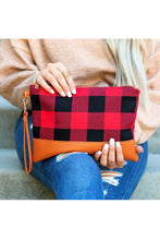 Load image into Gallery viewer, Buffalo Plaid Clutch