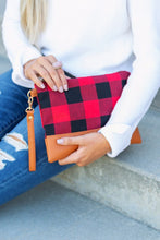 Load image into Gallery viewer, Buffalo Plaid Clutch