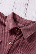 Load image into Gallery viewer, Maroon Textured Shacket