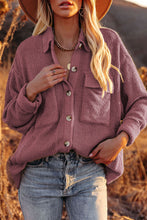 Load image into Gallery viewer, Maroon Textured Shacket