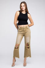 Load image into Gallery viewer, Carly Distressed Wide Leg Pants