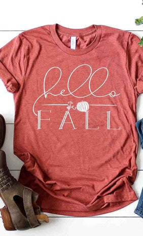 Hello Fall Graphic Tee