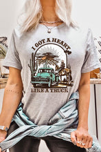 Load image into Gallery viewer, I got a Heart Like a Truck Graphic Tee
