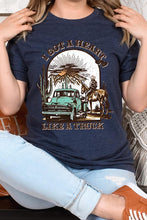 Load image into Gallery viewer, I got a Heart Like a Truck Graphic Tee
