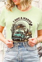 Load image into Gallery viewer, I got a Heart Like a Truck Graphic Tee
