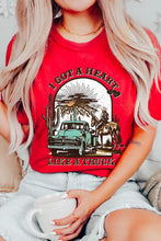 Load image into Gallery viewer, I got a Heart Like a Truck Graphic Tee
