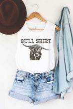 Load image into Gallery viewer, Bull Shirt Graphic Tank
