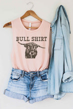 Load image into Gallery viewer, Bull Shirt Graphic Tank
