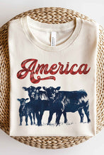 Load image into Gallery viewer, American Cattle Graphic Tee
