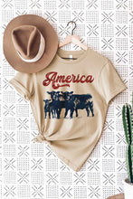 Load image into Gallery viewer, American Cattle Graphic Tee
