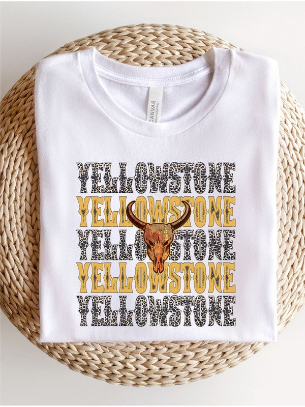 Yellowstone Leopard Graphic Tee