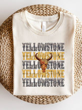 Load image into Gallery viewer, Yellowstone Leopard Graphic Tee

