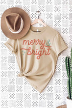 Load image into Gallery viewer, Merry &amp; Bright Tee
