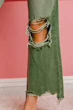 Load image into Gallery viewer, Carly Distressed Wide Leg Pants

