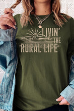 Load image into Gallery viewer, Livin the Rural Life Graphic Tee
