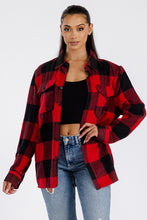 Load image into Gallery viewer, Oversized Flannel Shacket
