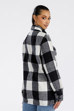 Load image into Gallery viewer, Boyfriend Oversized Soft Flannel Shacket
