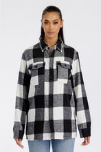 Load image into Gallery viewer, Boyfriend Oversized Soft Flannel Shacket
