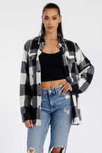 Load image into Gallery viewer, Boyfriend Oversized Soft Flannel Shacket
