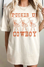 Load image into Gallery viewer, Pucker Up Cowboy Oversized Tee
