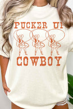 Load image into Gallery viewer, Pucker Up Cowboy Oversized Tee
