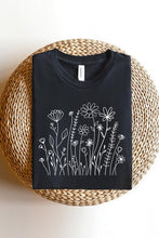 Load image into Gallery viewer, Wildflower Graphic T Shirts
