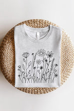 Load image into Gallery viewer, Wildflower Graphic T Shirts
