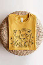 Load image into Gallery viewer, Wildflower Graphic T Shirts
