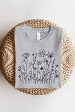 Load image into Gallery viewer, Wildflower Graphic T Shirts
