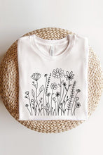 Load image into Gallery viewer, Wildflower Graphic T Shirts
