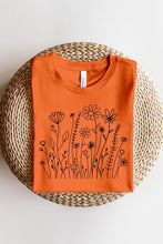 Load image into Gallery viewer, Wildflower Graphic T Shirts
