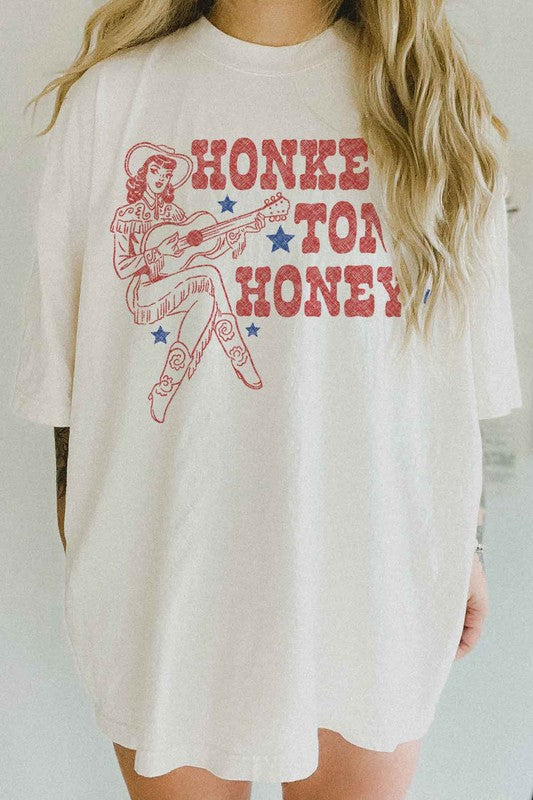 Honky Tonk Honey Graphic Tee