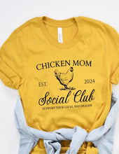 Load image into Gallery viewer, Chicken Mom Social Club Graphic Tee
