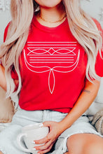 Load image into Gallery viewer, Western Boot Stitch Graphic Tee
