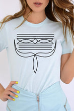 Load image into Gallery viewer, Western Boot Stitch Graphic Tee

