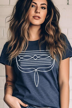 Load image into Gallery viewer, Western Boot Stitch Graphic Tee
