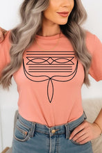 Load image into Gallery viewer, Western Boot Stitch Graphic Tee
