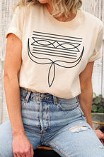 Load image into Gallery viewer, Western Boot Stitch Graphic Tee
