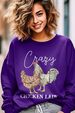 Load image into Gallery viewer, Crazy Chicken Lady Graphic Sweatshirts
