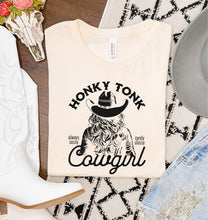 Load image into Gallery viewer, Honky Tonk Cowgirl Graphic Tee
