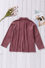 Load image into Gallery viewer, Maroon Textured Shacket
