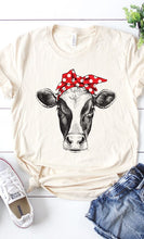 Load image into Gallery viewer, Cow Bandanna Graphic Tee
