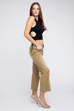 Load image into Gallery viewer, Carly Distressed Wide Leg Pants
