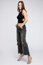 Load image into Gallery viewer, Carly Distressed Wide Leg Pants
