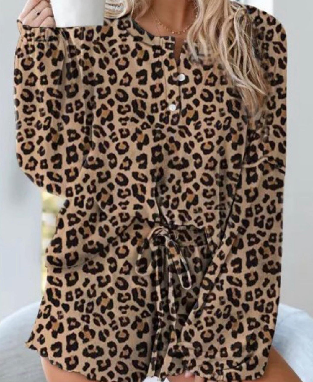 Cheetah Pajamas