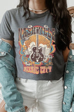 Load image into Gallery viewer, Nashville Music City Graphic Tee
