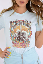 Load image into Gallery viewer, Nashville Music City Graphic Tee
