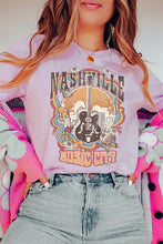 Load image into Gallery viewer, Nashville Music City Graphic Tee
