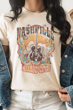 Load image into Gallery viewer, Nashville Music City Graphic Tee
